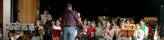 Orchester der Klasse 5b