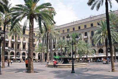 Plaza Real in Barcelona