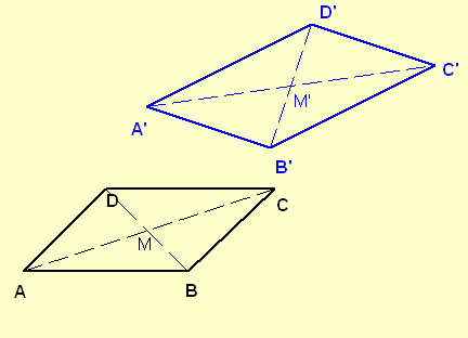 Parallelogramm ABCD
    -› Parallelogramm A'B'C'D