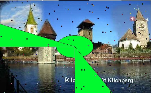 4. Bild: wer jetzt den Turm von Luzern nicht entdeckt, war noch nie dort.