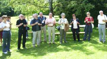 Erfrischung im C.F. Meyer-Park