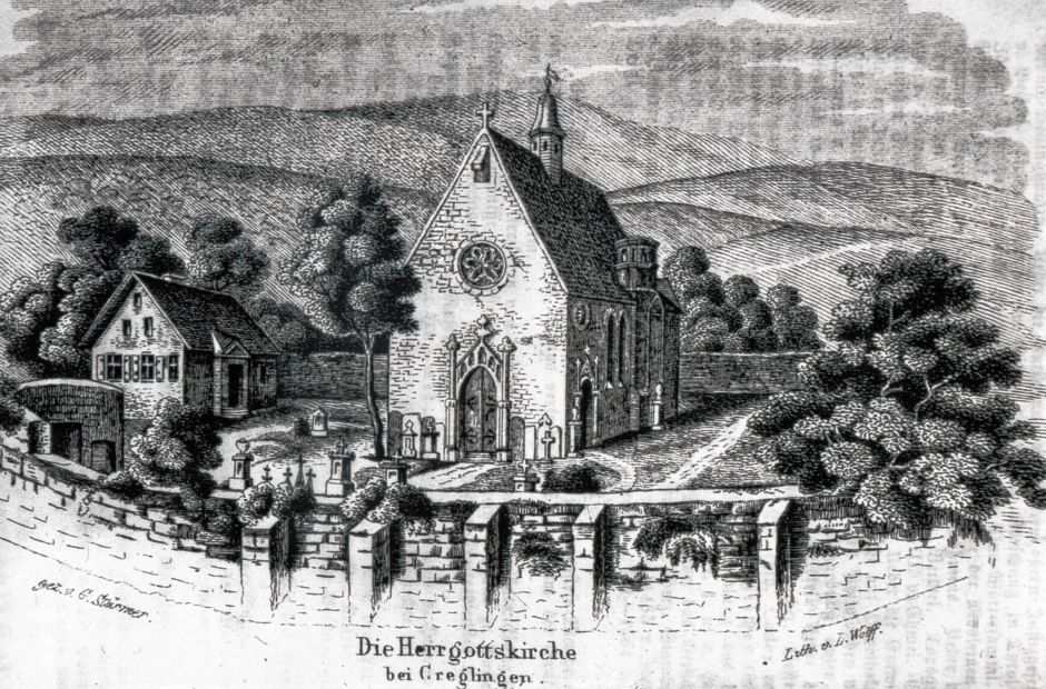 Herrgottkirche, Alte Aufnahme